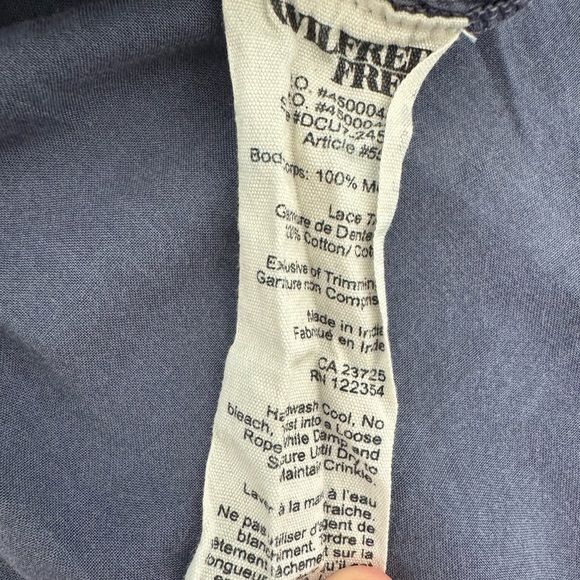 Wilfred Free Blue Peasant Top - Picture 5 of 5